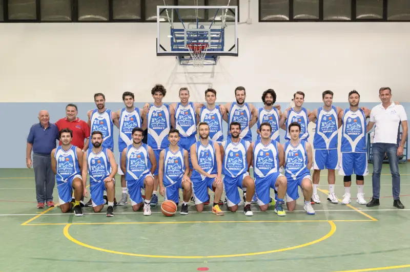 Squadra PGS Bellaria nella palestra Don Bosco